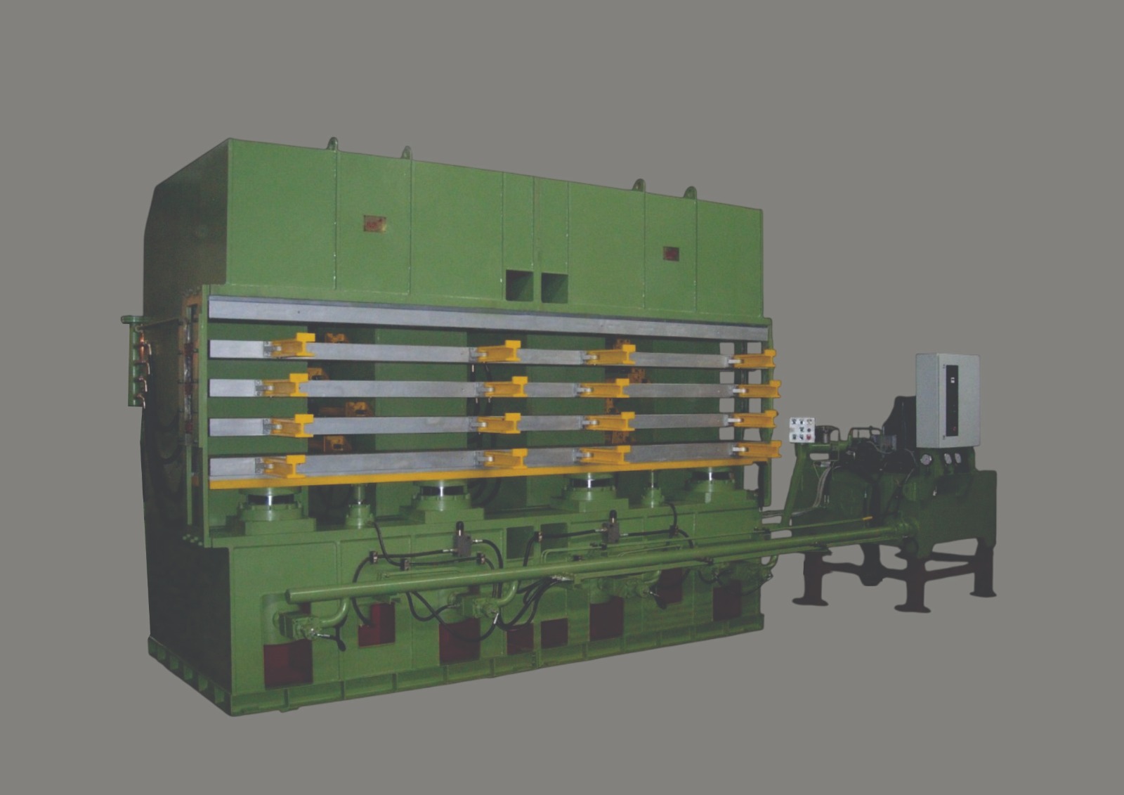 FLAP MOULDING PRESS